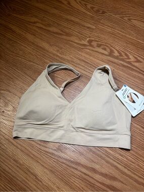 Jockey Seamless Soft Cup Bra in Beige
